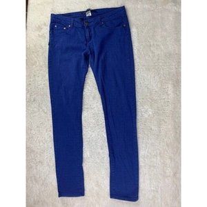 Urban Behavior Size 11 Womens Shorts Melrose Fit Low Rise Blue Skinny